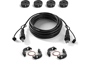 Jerbor 10FT Marine Network Cable Fit for Garmin, RJ45 Male to Male Waterproof Network Cord Fit for GPSMAP ECHOMAP UHD/Ultra, 