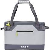 CORE Insulated Leak Proof Soft Coolers for Camping, Outdoor, Lunch, Travel, Picnic, Beach Accessories / 12 Can / 20 Can / 30 Can / 36 Can Small &amp; Large Portable Cooler Tote Bags