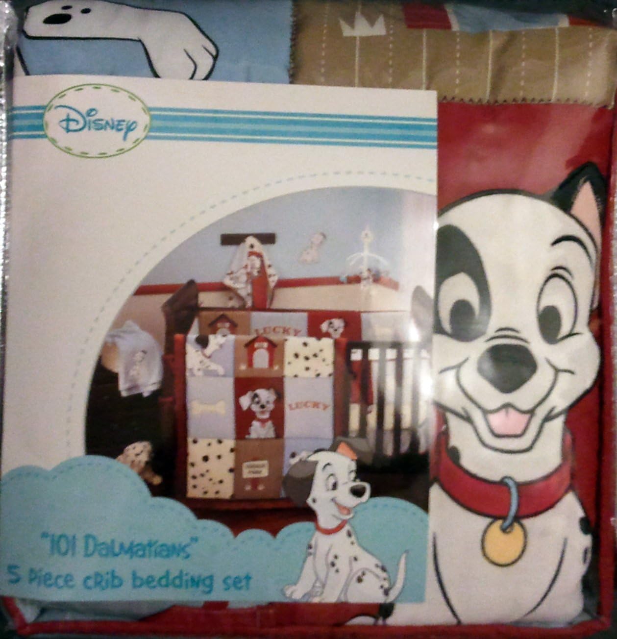 Disney 101 Dalmatians 5-piece Crib Bedding Set