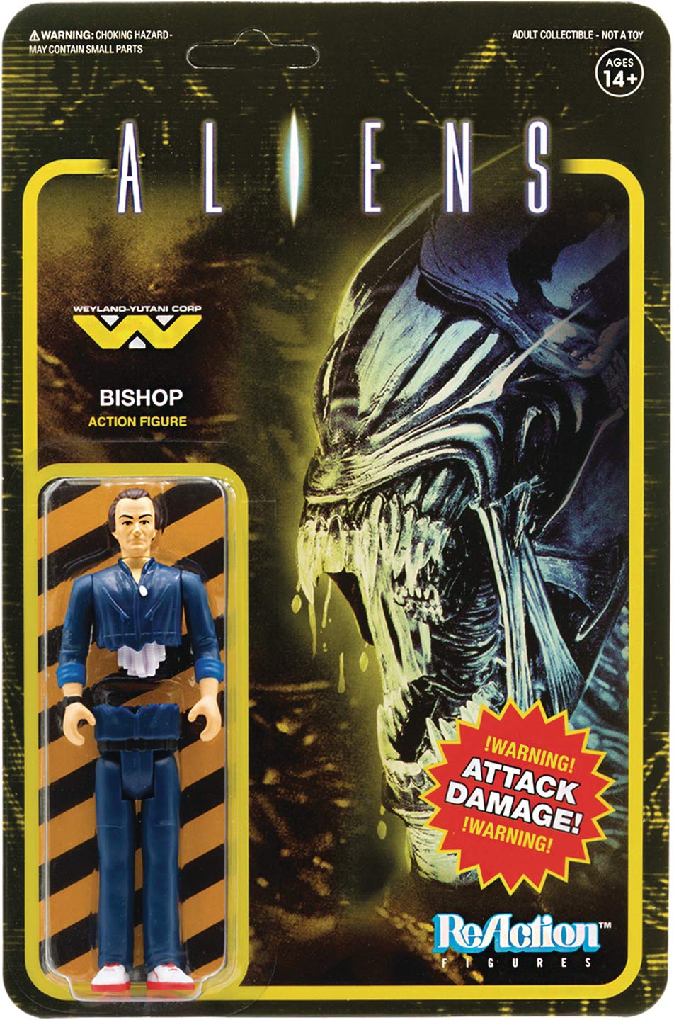 SUPER7 Aliens ReAction Action Figure - Bishop