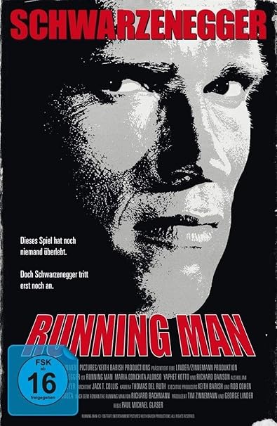 Amazon Com Running Man Limited Retro Edition Im Vhs Design Movies Tv