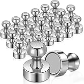 MAGXCENE 22Packs Neodymium Fridge Magnets, Strong Magnets for Whiteboard, Push Pin Magnet, Small Strong Neodymium Refrigerator Magnet for Office, Kitchen, Adults, Home