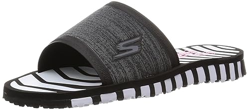skechers go flex goga mat flip flops