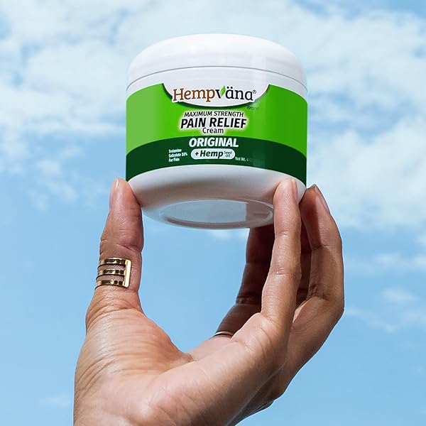 BULBHEAD AS SEEN ON TV HEMPVANA ORIGINAL RELIEF CREAM MAXIMUM STRENGTH, THE HEMP CREAM FOR MUSCLE JOINT BACK KNEE SHOULDER NECK ELBOW HAND FOOT