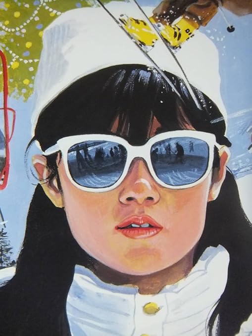 J65珍品ポスター邦画私をスキーに連れてって原田知世三上博史原田貴和子東宝 アニメ 萌えグッズ 通販 Amazon