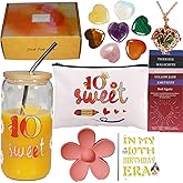 Carselage 10 Year Old Girl Gifts, Unique Sweet 10 Year Old Birthday Gift Ideas, Happy 10th Birthday Decorations Gifts for Teenager Girls, Younger Sister, Daughters, Granddaughters