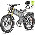 ANIIOKI 5600W A9 Pro Max Dual Motor Ebike,Electric Bike with 60V 70/80ah Battery,45+ Mph Top Speed, 26 * 4.8" Fat Tire Dirt Bike, 200 Miles Commuting Bike，2025 Upgraded Version