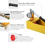 Dyna-Living Water Pipe Line Test Pump 0-25 Bar Heating System Leak Pressure view 3