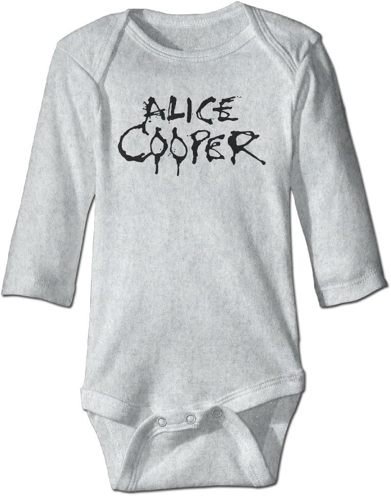 Kids Baby Alice Cooper Logo Romper Jumpsuit Ash