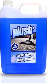 Trade Chemicals Carpet Shampoo Cleaner & Odour Deodoriser 5L Plush Baby Powder