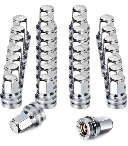 Lug Nuts For Aluminum Wheels LUG WHEEL LOCK NUTS BLACK 14x1.5 BULGE ...