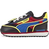 PUMA Kids Girls Future Rider Glitz Lace Up Sneakers Shoes Casual