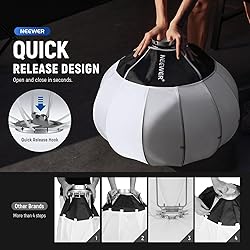 NEEWER 33.5"/85cm Lantern Softbox, Quick Release