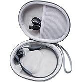 LTGEM Hard Case for Bone Conduction Headphones Compatible with SHOKZ, CXK, BAICLUD, TOZO, DEMICEA, Wildhorn Outfitters, Tayogo, LOBKIN Open Ear Bone Conduction Headphones -Grey (Only Case)