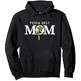 Star Wars Yoda Best Mom Lightsaber Mother’s Day Gift Pullover Hoodie