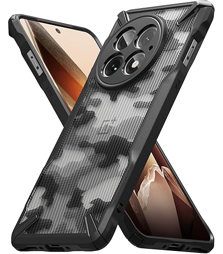 OnePlus 13 Custodia Magnetica Sandstone – Fibra Aramidica, Anello N48SH Per Ricarica Wireless, Cover Ufficiale Ultra Sottile