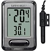 CATEYE Wired Bike Computer | Entry-Level Speedometer and Odometer, Perfect for Beginner Cyclists, Auto Start/Stop, Easy Setup for Road, MTB, Gravel Bikes
