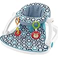 Fisher-Price Portable Baby Chair, Sit-Me-Up Floor Seat with 2 Removable Toys & Washable Seat Pad, Honeycomb