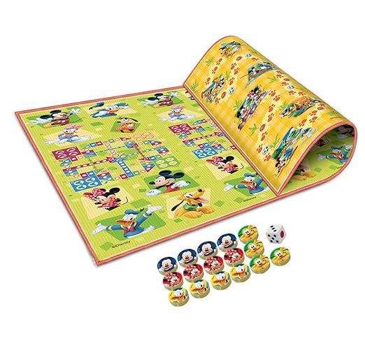 Laughters High Tensile Torn Proof Foam Double Sided Water-Proof Play Mat (6X6.5 Feet) (1 mat)