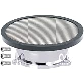 Aluminum Air Filter Velocity Stack for S&amp;S Super E G Carburetor (Silver)