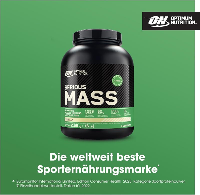 Serious Mass,Proteinpulver, 2.66kg, 8 Portionen