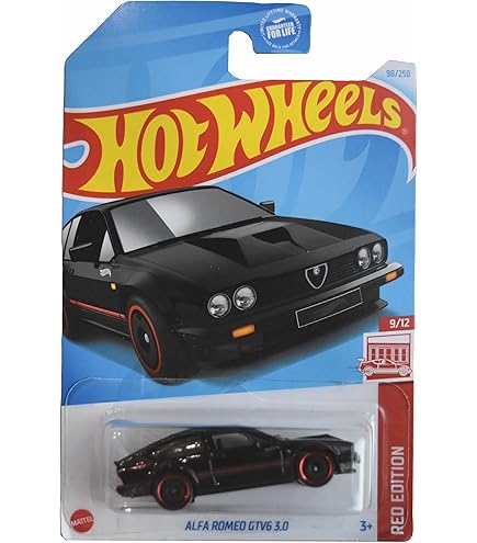 ミニカー Hot Wheels ALFA ROMEO GTV6 3.0 Amazon.com: Hot Wheels Alfa Romeo GTV6 3.0, Retro Racers 10