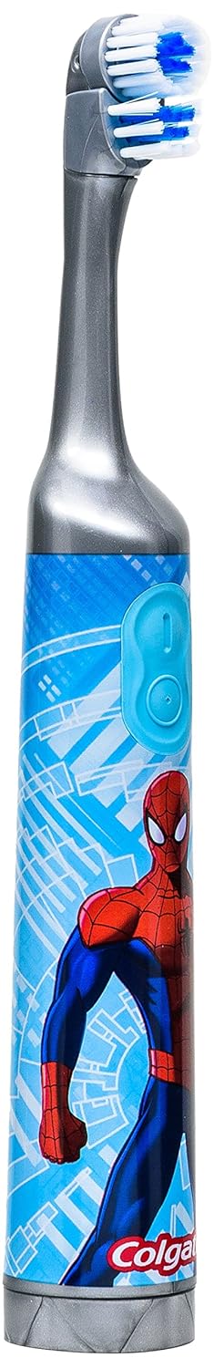 Colgate cepillo de dientes a pilas Spider-Man: Amazon.es: Salud y cuidado personal