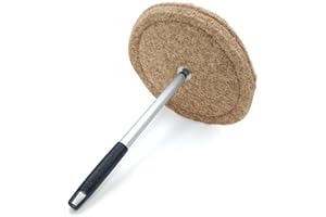 XYGOVIA Chimney Flue Plug for 9" Round Fireplace Flue, Draft Excluder Stopper for Fireplace Flue Chimney Replacement Stove Seal Damper Tool