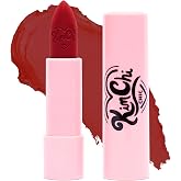 Kimchi Chic Beauty Marshmallow Butter Lippie, Soft Creamy Lipstick | Velvety, High Pigment &amp; Buildable Bold Lip Color with Castor Oil &amp; Vitamin E, Cruelty-Free Lip Stick, 02 YGJ, 0.15oz