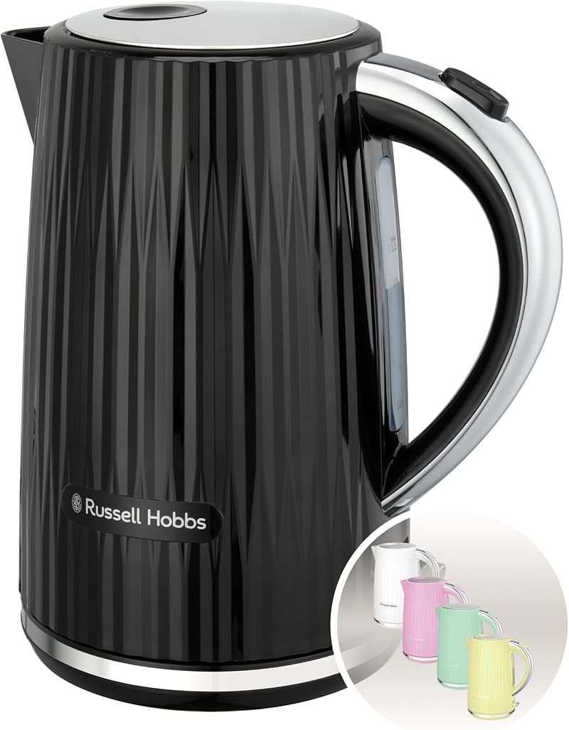 Russell Hobbs Electric Kettle 1.7L 3000W Push-Open Lid Perfect Pour