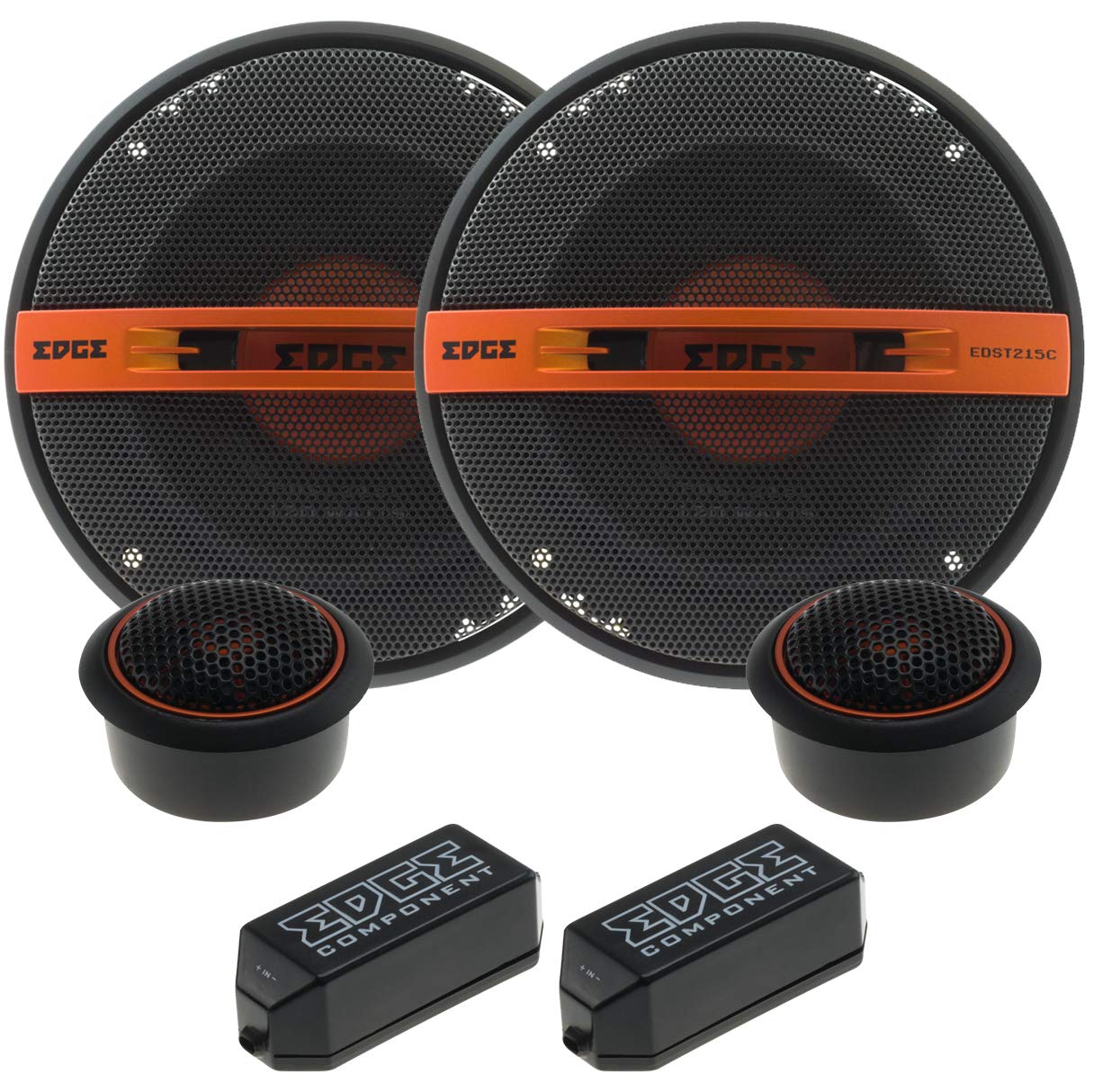 EDGE Audio 5.25” Component speaker - 60/120 W (RMS/MAX), Black