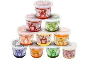 Fusion Select 6 Variety Flavors Bursting Bobaz Popping Bobaz Pearls - Fruit Tea Snack Toppings