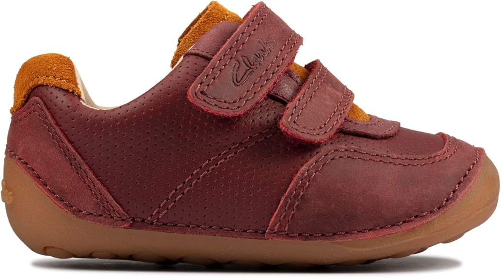 Clarks Tiny Dusk Toddler Leather Shoes in Merlot Amazon Clarks Tiny Dusk Toddler Leather Shoes in Merlot Amazon