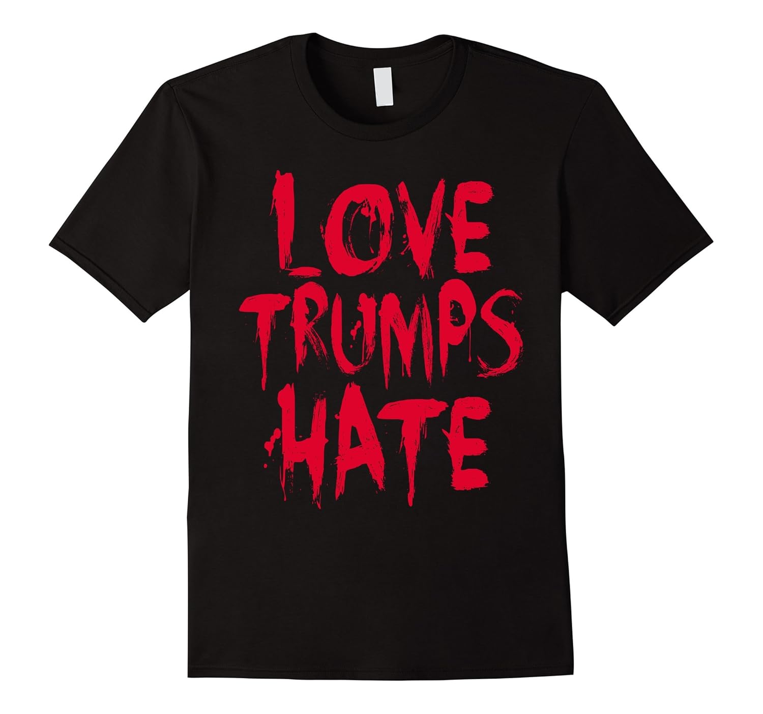 Halloween Political Shirt Love Trumps Hate Scary Shirt4LVS 4loveshirt