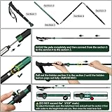 TheFitLife Collapsible Trekking Poles Lightweight Folding Poles 100-135cm view 7