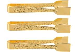 NIYANGLE 3pcs Arabic Iron Incense Burner Tongs with Charcoal Holder for Home Meditation Party Use Stable