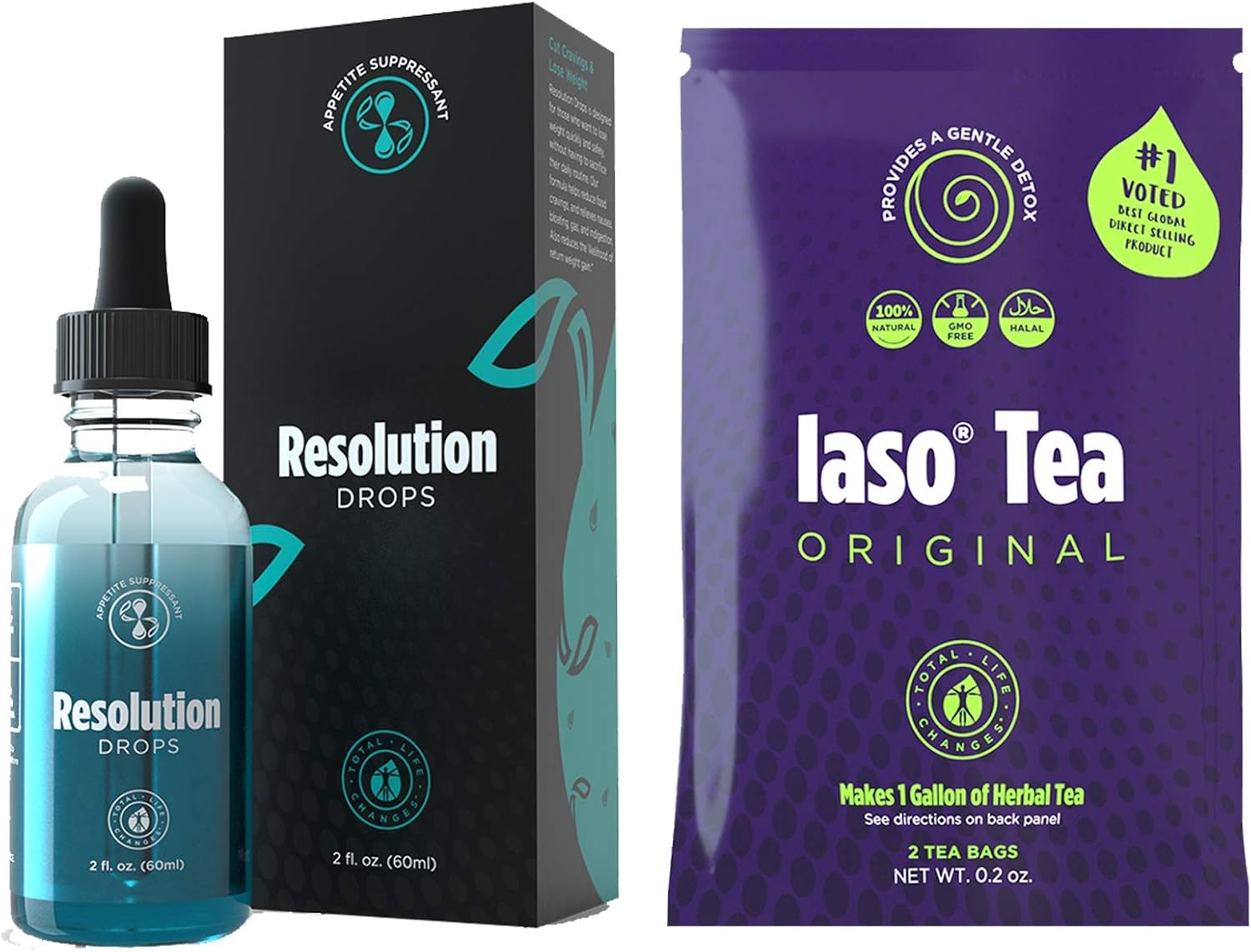Total Life Changes Resolution Drops with 1 week supply of