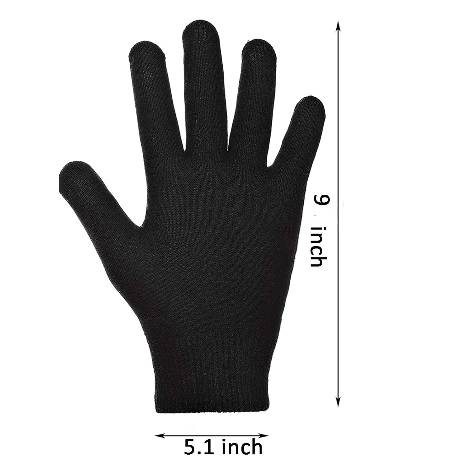 EXPER Men's Large Moisturizing Gloves with Gel Lining - Dry Hands Treatment Hydrating Cracked Hand Healing Gloves - Repair Rough, Chapped Skin Overnight (Black) : Beauty
