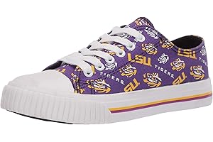 FOCO NFL womens Nfl Team Logo Ladies Fashion Low Top Canvas Sneakers Shoes