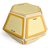 Knock Knock Sticky Note Ball: Nudgy Notes Sticky Note Thingy with 12 Trapezoid Sticky Pads &amp; 1 Hexagon Sticky Pad, 25 Sheets Each