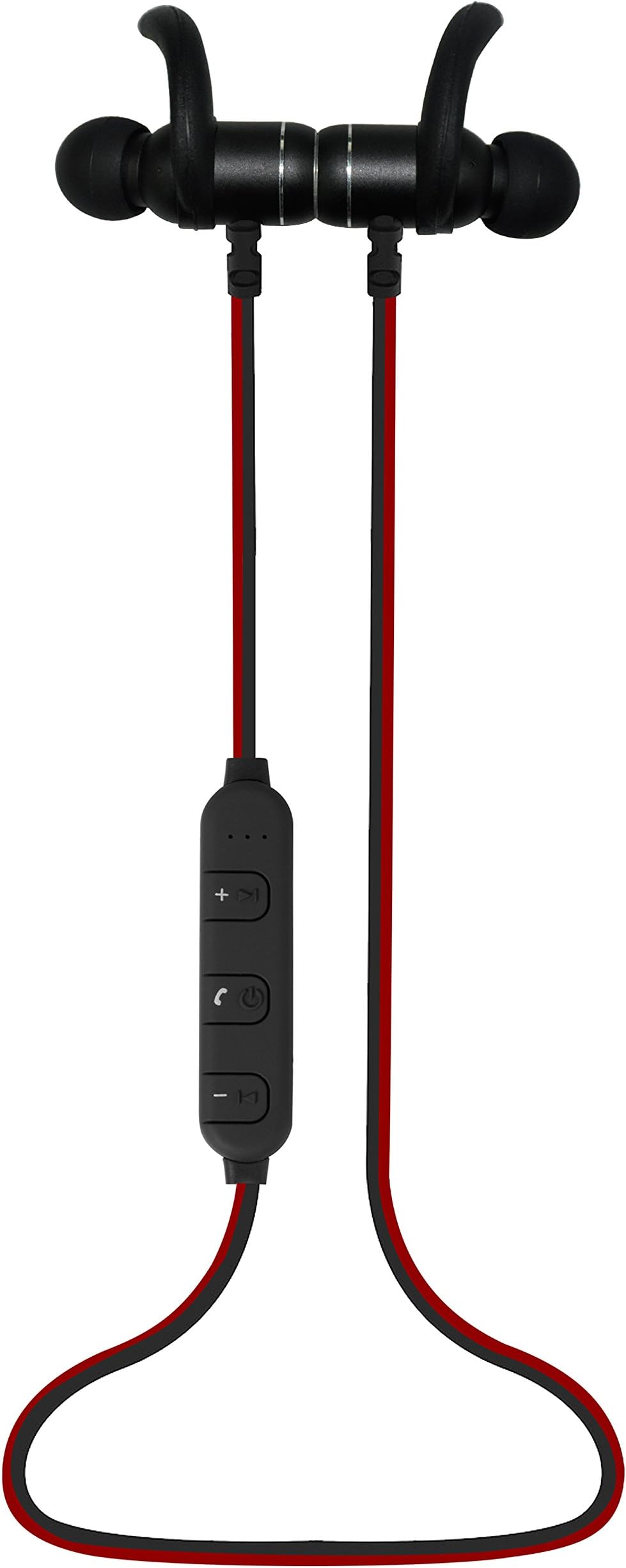 iTOMA Bluetooth Headphones, Wireless Earbuds, Built-in Mic with line Controller, Rich Bass, Noise Isolation, Magnetic Earbuds, BT4.2+EDR, 3 Sizes Ear Tips, in Ear Holder, Sweat Proof (iBH702)