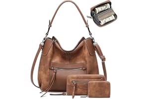 lapsting Hobo Bags for Women Handbags Purse Ladies Boho Shoulder Bag Crossbody Purses Faux Leather