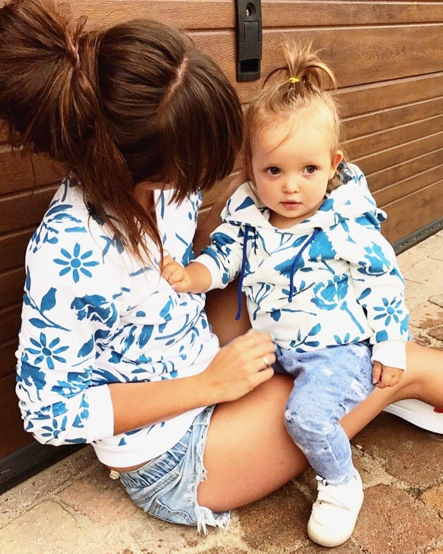 Family Matching Hoodies Coat Jacket 