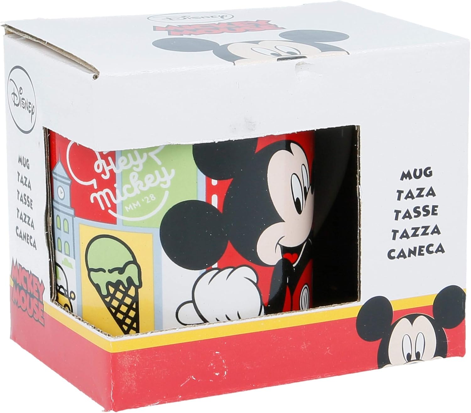 Stor Taza Kids Ceramica 200 ML con Caja | Hey Mickey Mouse - Disney -!: Amazon.es: Hogar