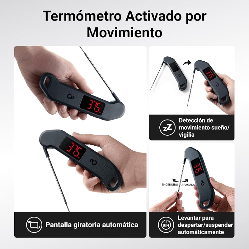 Termómetro Digital de Carne F1 Stealth de Leitura Instantânea