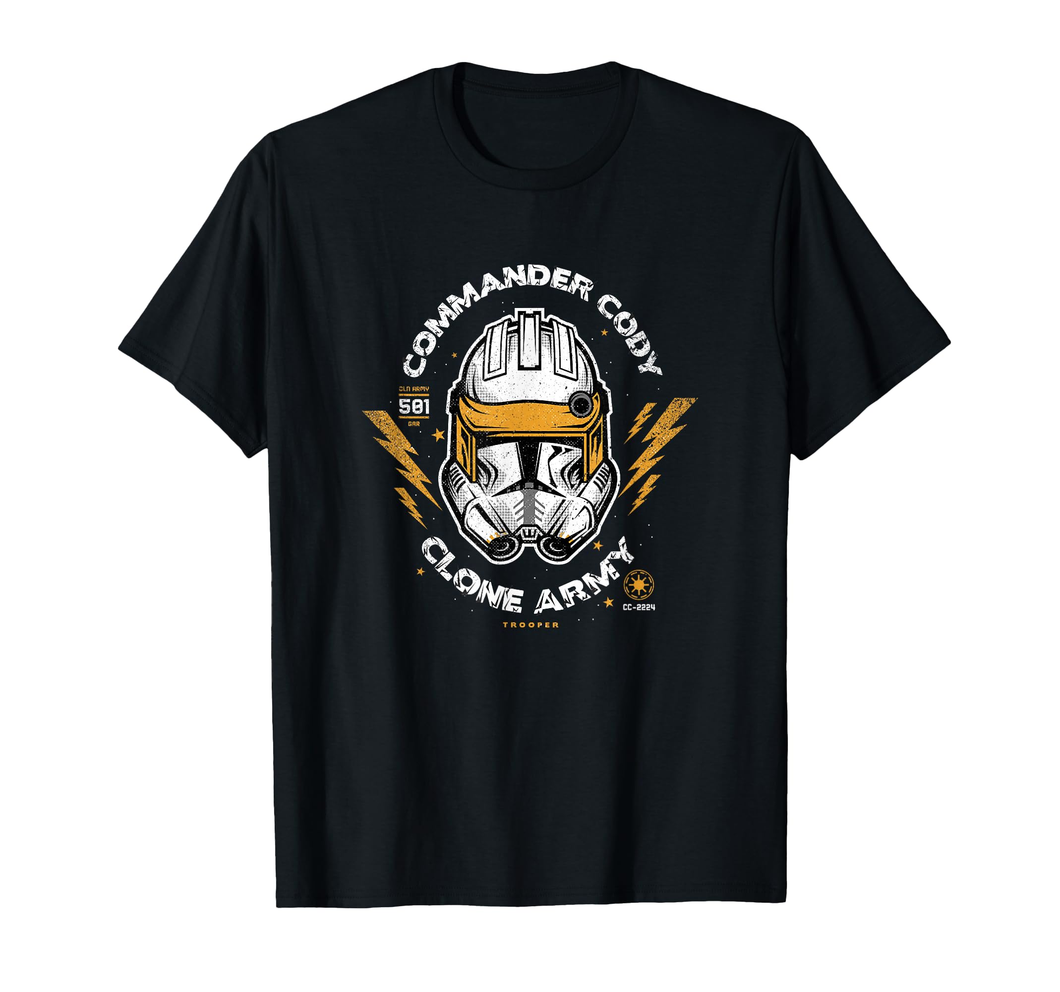 Star Wars Commander Cody Clone Army Head Shot T-Shirt