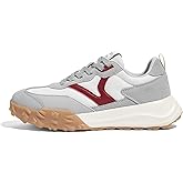 LUCKY STEP Women's Platform Tennis Walking Shoe Retro Chunky Casual Breathable Durable Deluxe Fashion Skate Sneaker