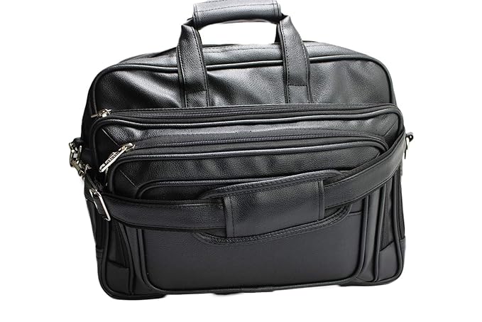 TENDANCE Artificial Leather Cross Over Shoulder Messenger Bag Office Bag