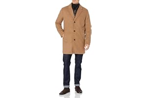 Dockers mens Henry Wool Blend Top Coat
