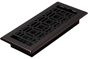 Decor Grates NGH410-RB Floor Register, 4x10 Inches, Rubbed Bronze Finish, 1 Count (Pack of 1)